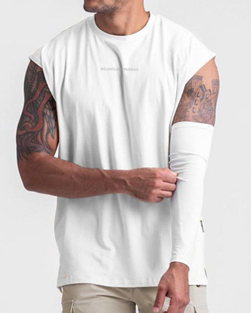 Sleeveless Mens Muscle Shirt