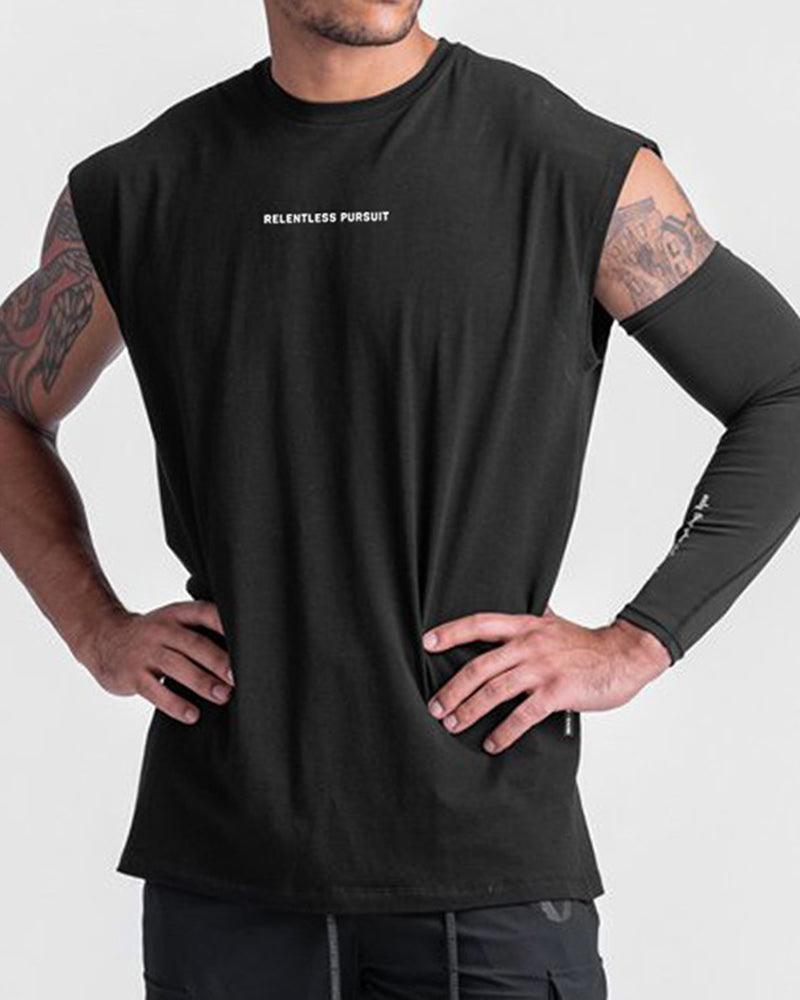Sleeveless Mens Muscle Shirt