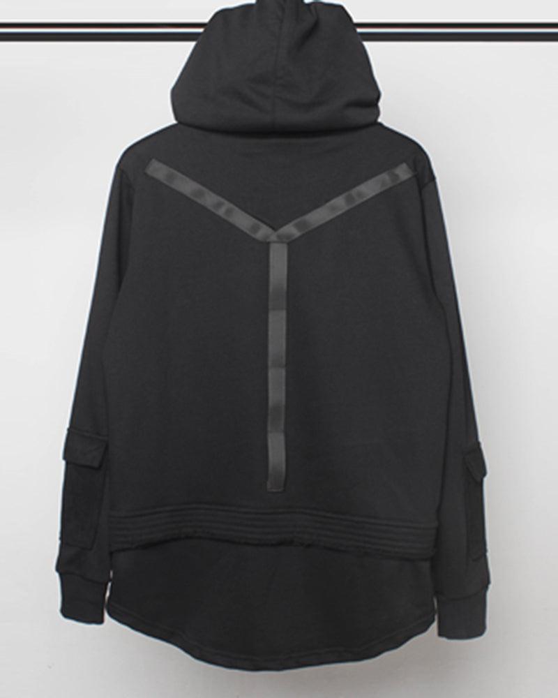 Streetwear Black Ninja Hoodie