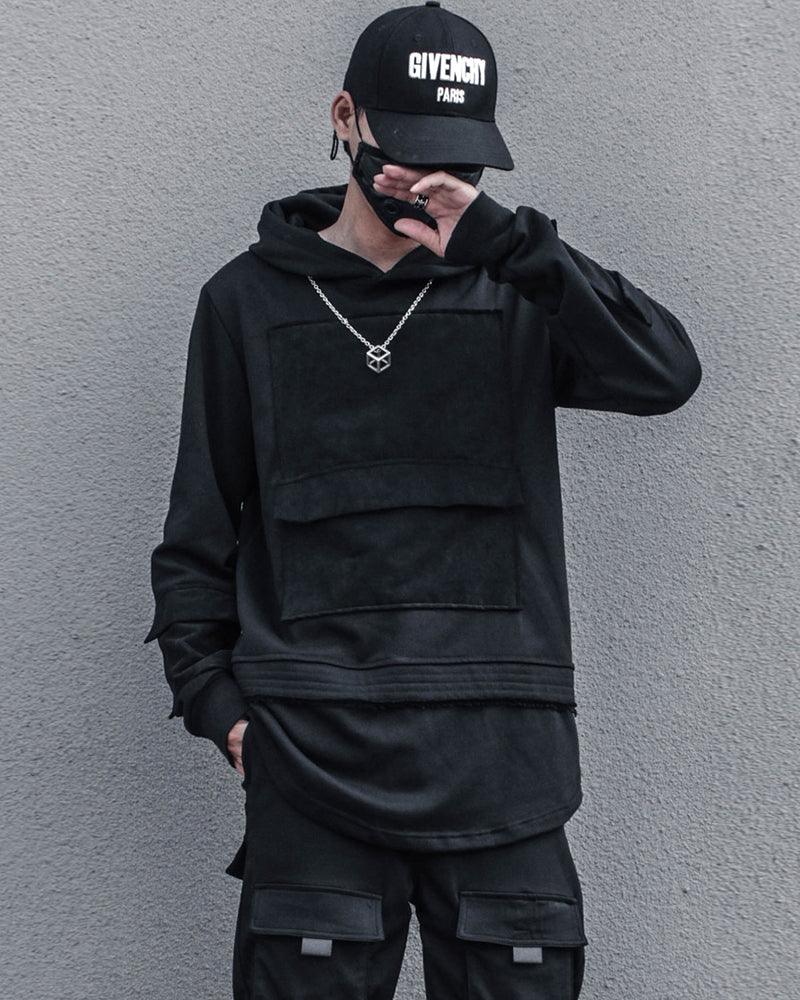 Streetwear Black Ninja Hoodie
