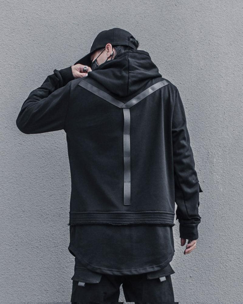 Streetwear Black Ninja Hoodie