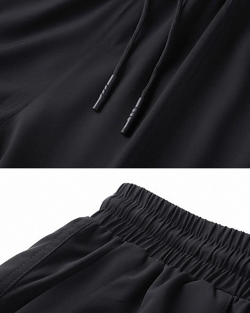 Summer Ice Silk Wide Leg Pants