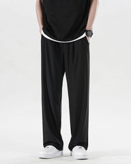 Summer Ice Silk Wide Leg Pants