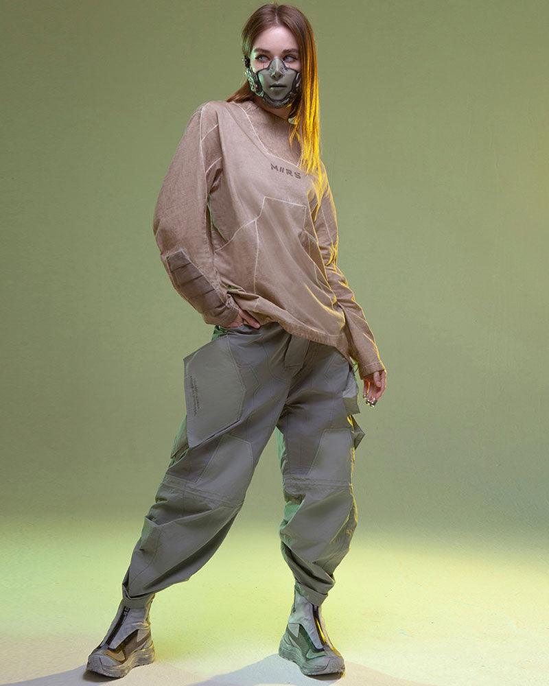 Cyberpunk Outfits 3D Cut Dyed Unisex Sweatshirt