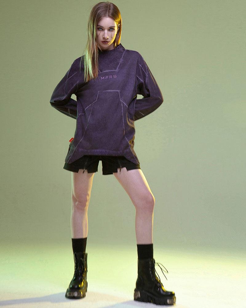 Cyberpunk Outfits 3D Cut Dyed Unisex Sweatshirt