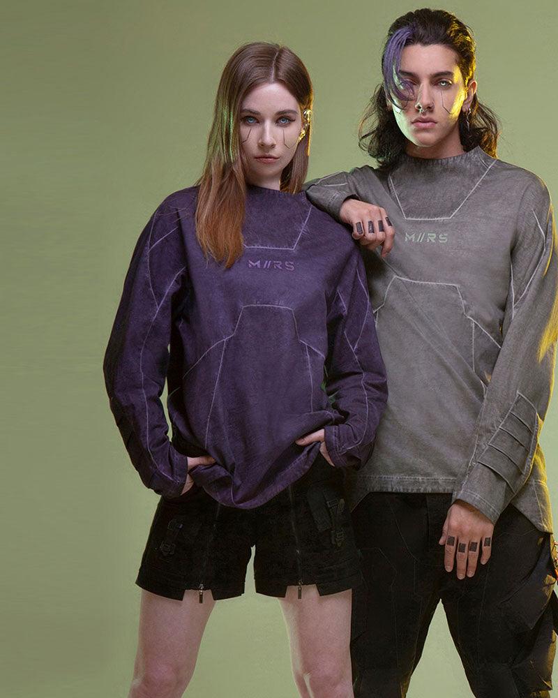 Cyberpunk Outfits 3D Cut Dyed Unisex Sweatshirt