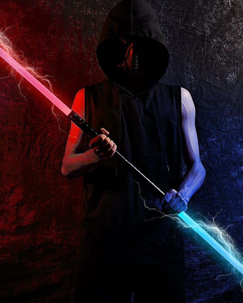 Cyberpunk Helmet Accessories 7-Color Lightsaber