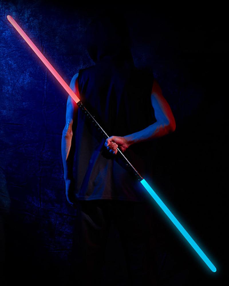 Cyberpunk Helmet Accessories 7-Color Lightsaber