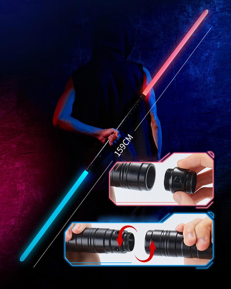 Cyberpunk Helmet Accessories 7-Color Lightsaber