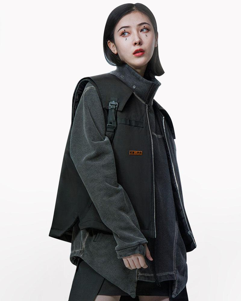 Cyberpunk Functional Unisex Cargo Vest