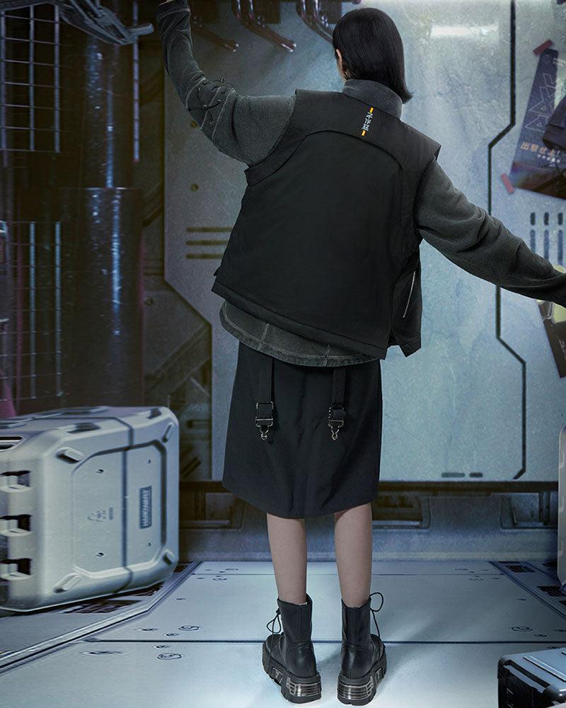 Cyberpunk Functional Unisex Cargo Vest