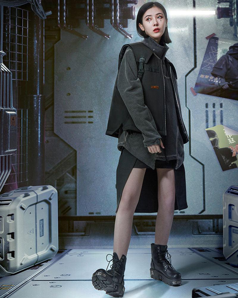 Cyberpunk Functional Unisex Cargo Vest