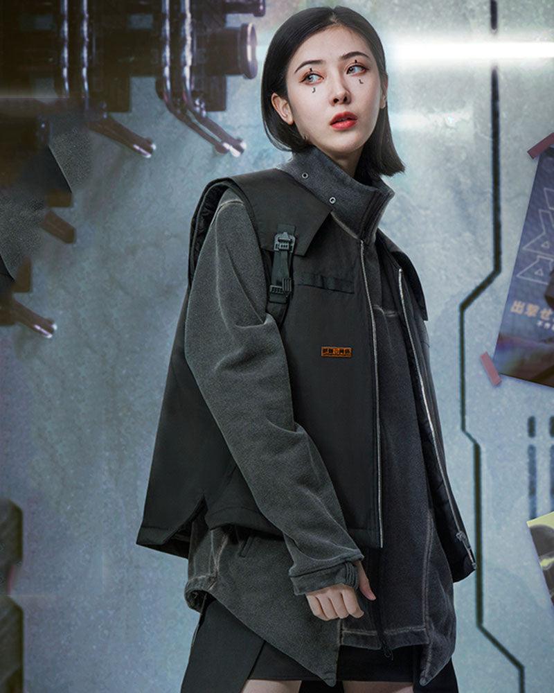 Cyberpunk Functional Unisex Cargo Vest