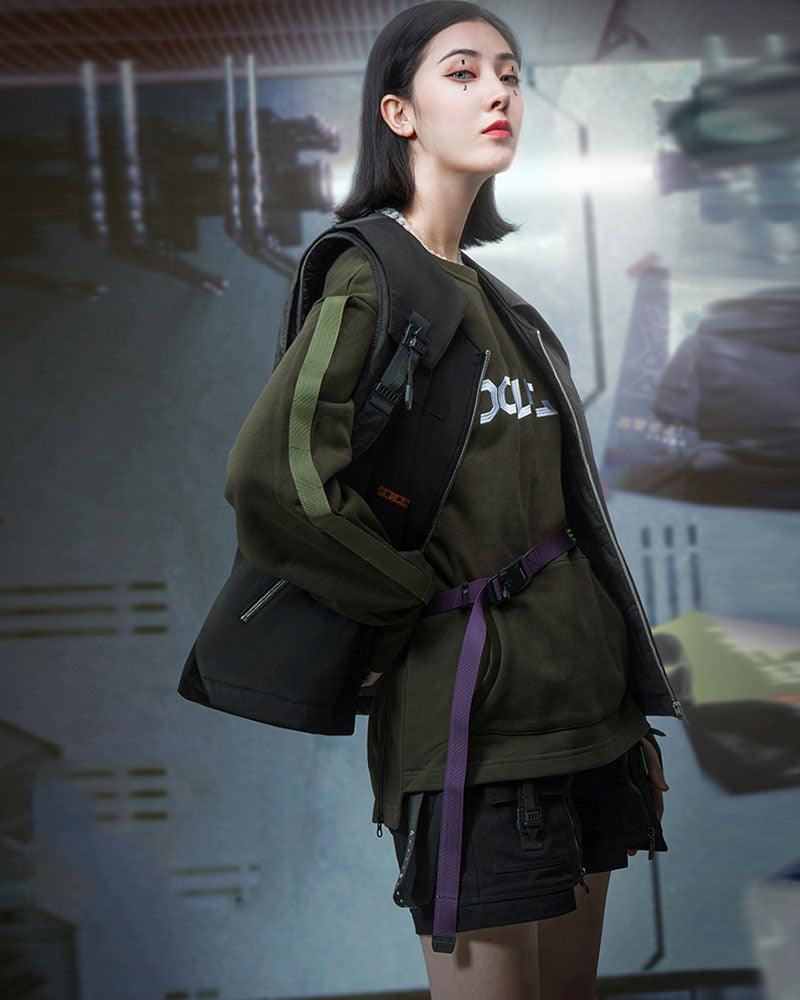 Cyberpunk Functional Unisex Cargo Vest