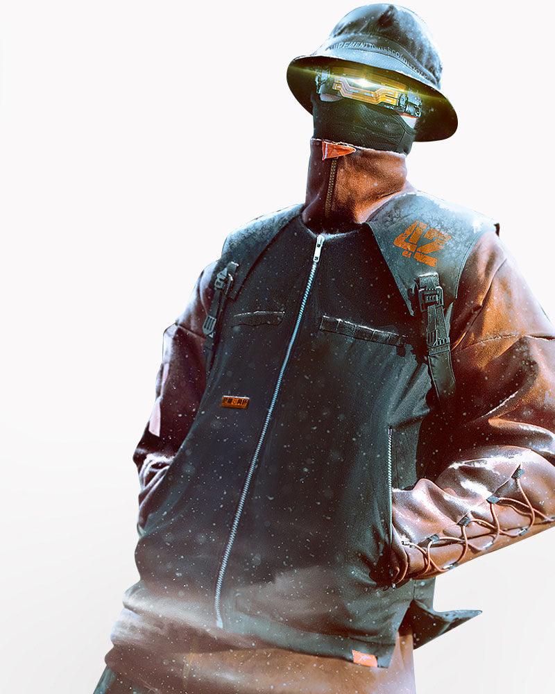 Cyberpunk Functional Unisex Cargo Vest