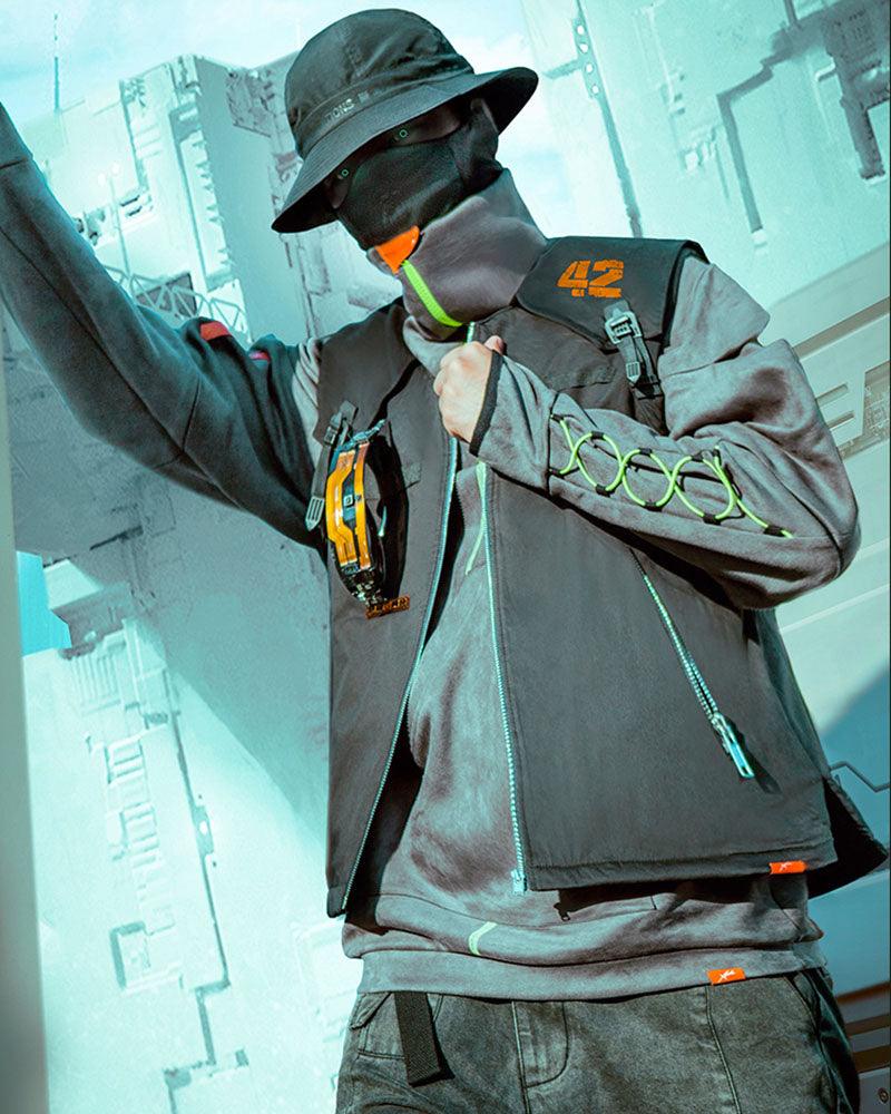 Cyberpunk Functional Unisex Cargo Vest