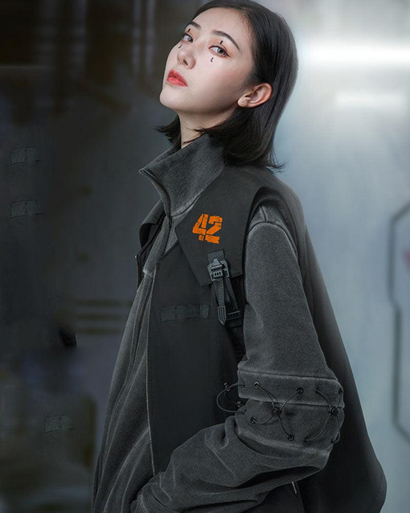 Cyberpunk Functional Unisex Cargo Vest
