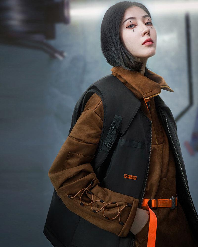 Cyberpunk Functional Unisex Cargo Vest