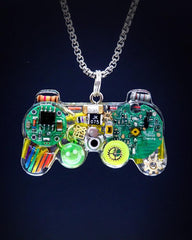 Cyberpunk Gamepad Mechanical Necklace