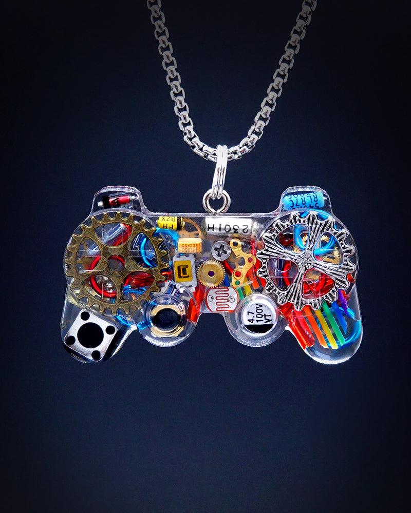 Cyberpunk Gamepad Mechanical Necklace