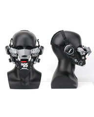 Cyberpunk Mesh Half Face Mask