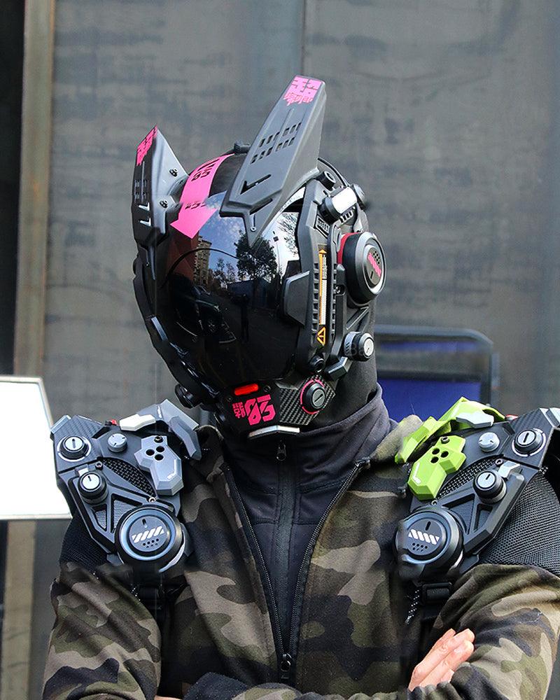 Futuristic Cosplay Cyberpunk Helmet Mask