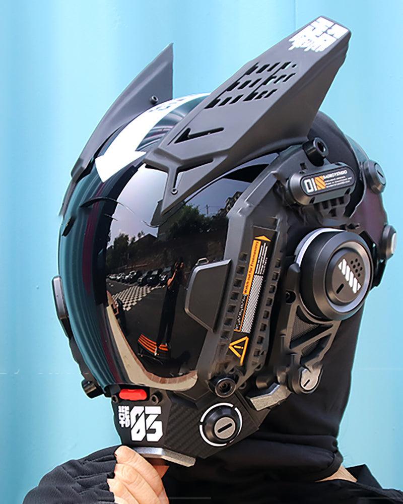 Futuristic Cosplay Cyberpunk Helmet Mask