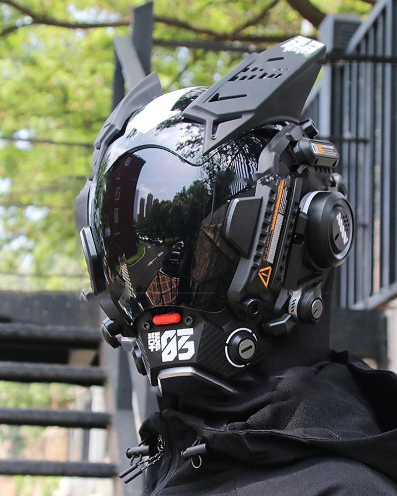 Futuristic Cosplay Cyberpunk Helmet Mask