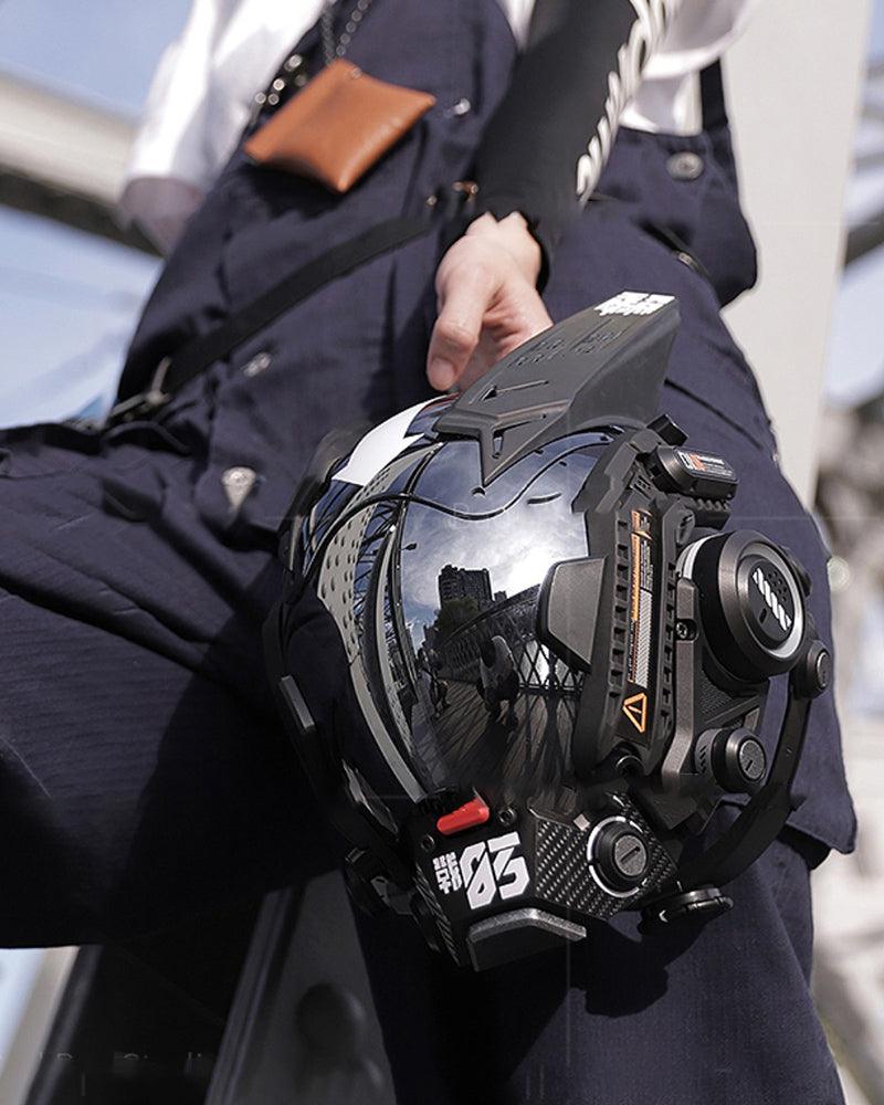 Futuristic Cosplay Cyberpunk Helmet Mask