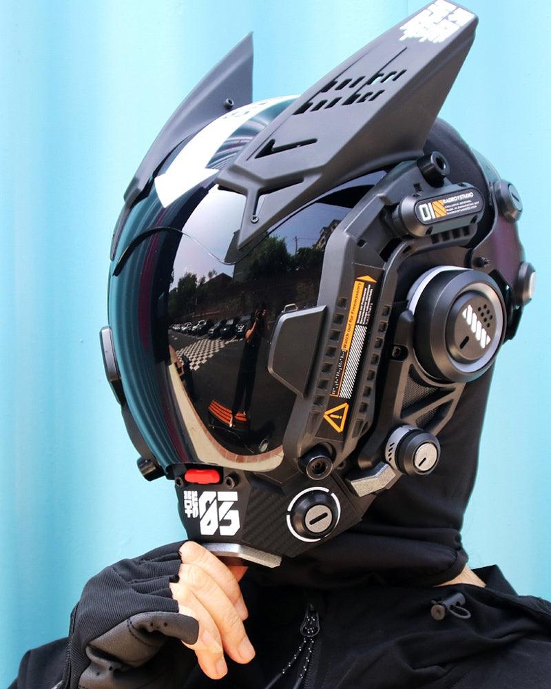 Futuristic Cosplay Cyberpunk Helmet Mask