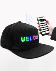 Dance Miracle  Cyberpunk Luminous Cap ( Customizable Text And Image Available)