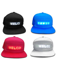 Dance Miracle  Cyberpunk Luminous Cap ( Customizable Text And Image Available)