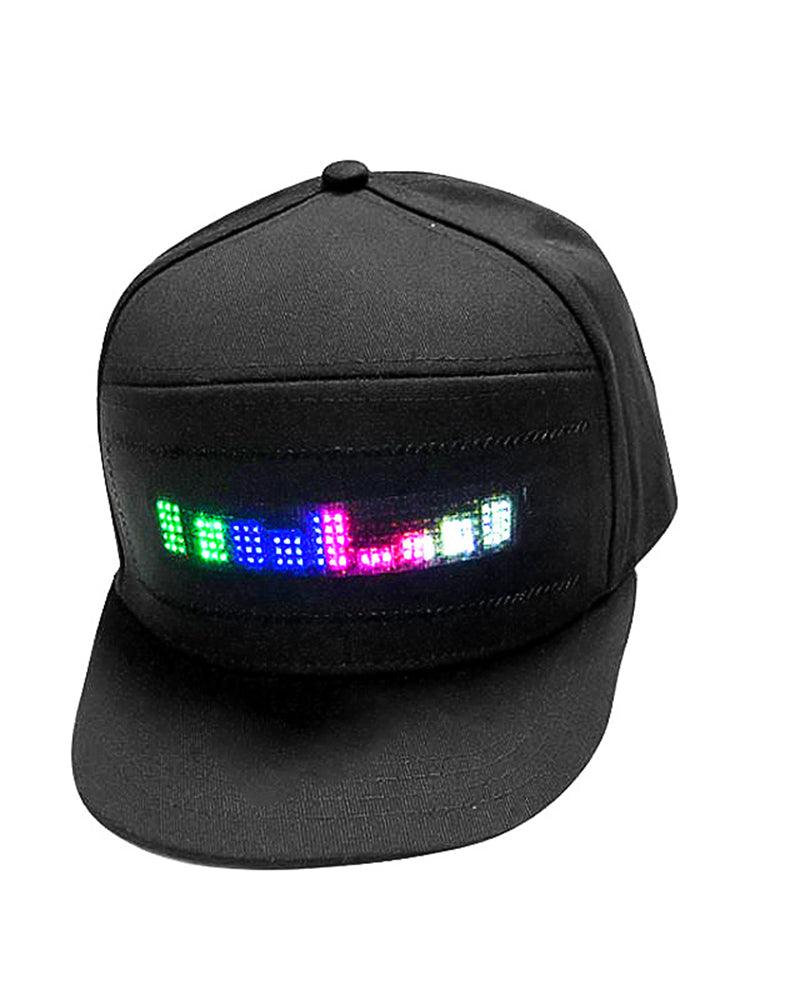 Dance Miracle  Cyberpunk Luminous Cap ( Customizable Text And Image Available)