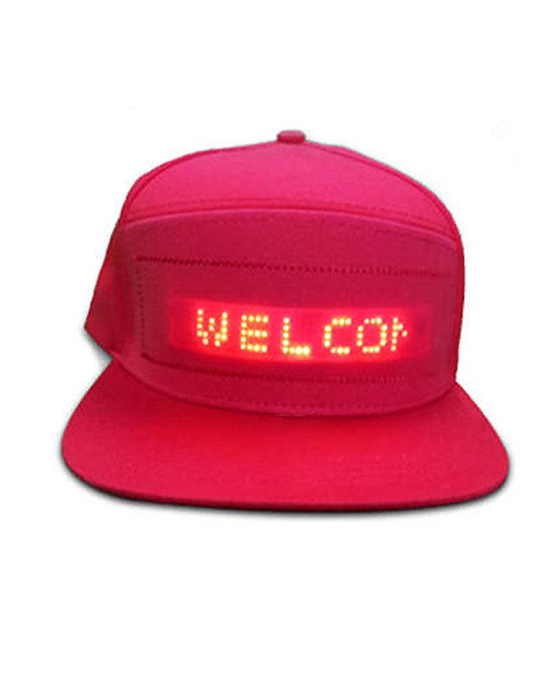 Dance Miracle  Cyberpunk Luminous Cap ( Customizable Text And Image Available)