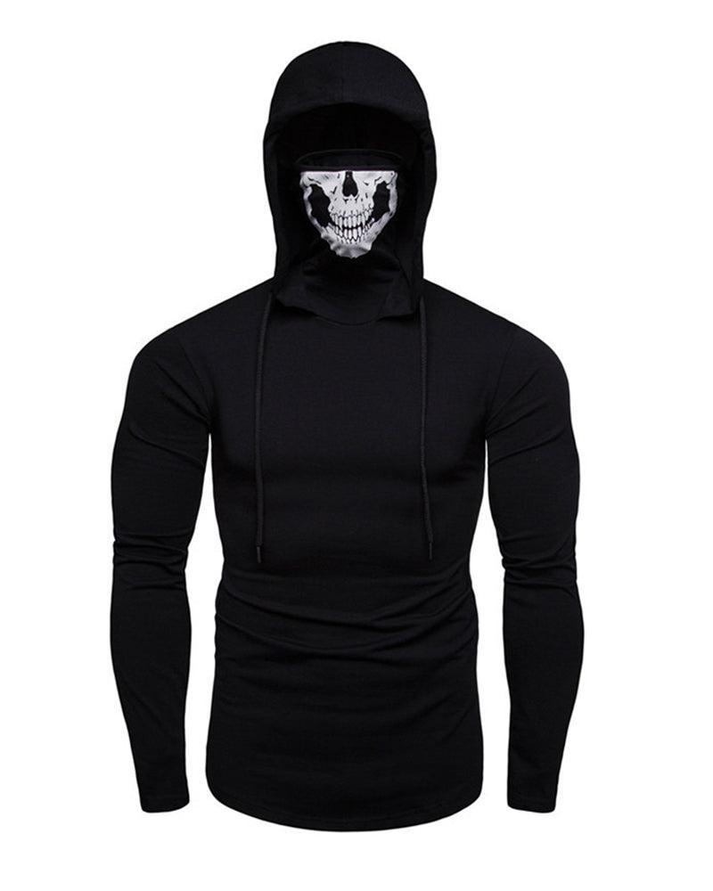 Ninja Skull Mask Hoodie