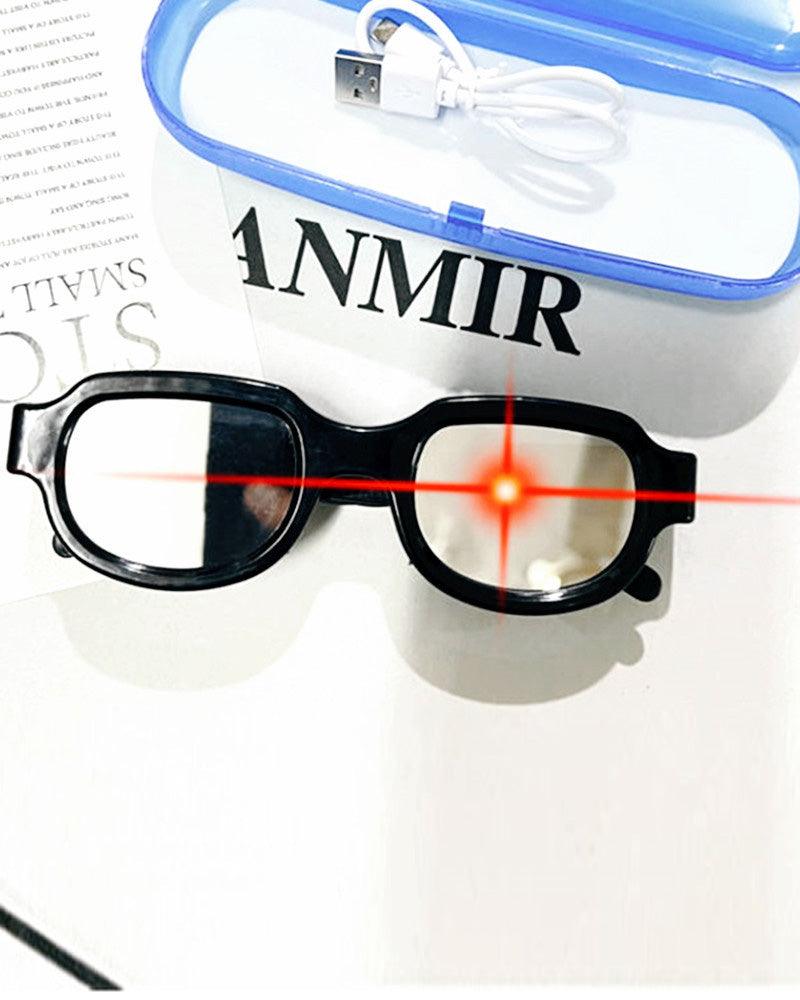Detective Red Eye LED Glasses