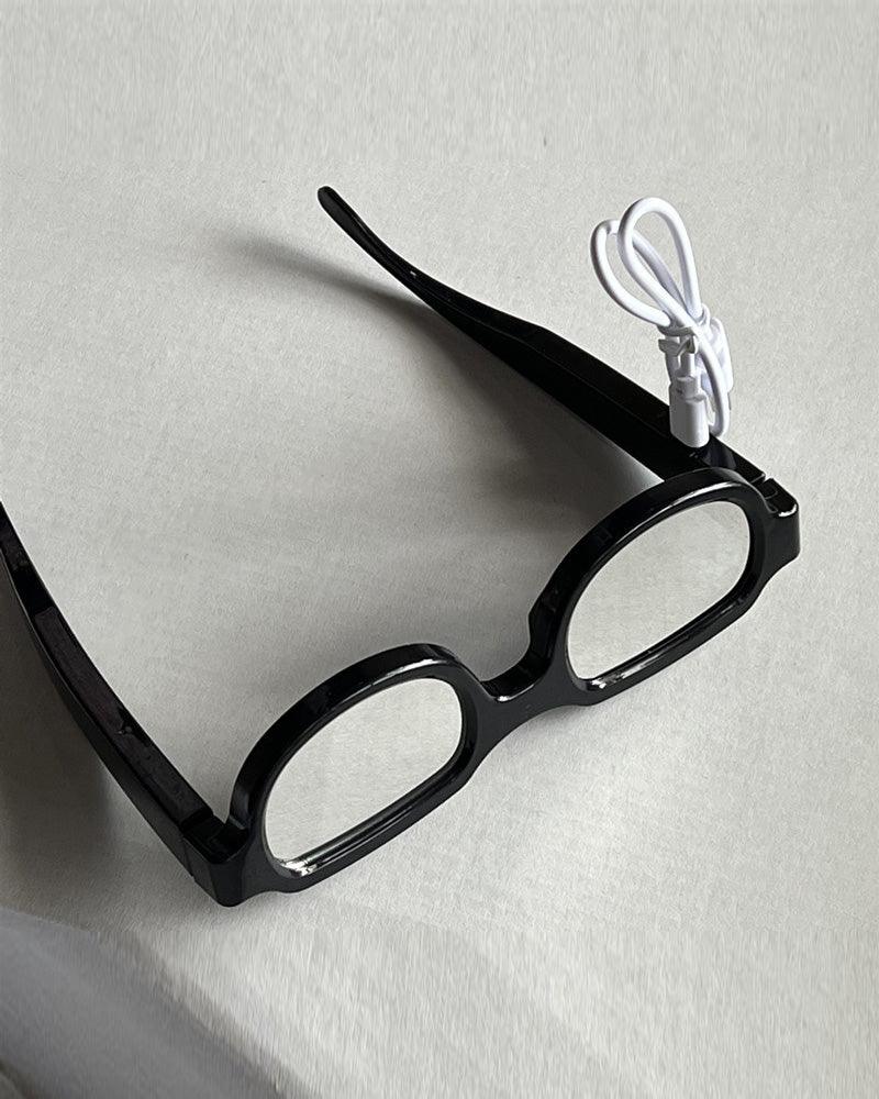 Detective Red Eye LED Glasses