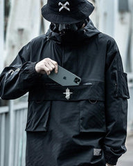 Streetwear Pocket Urban Hooded Jacket