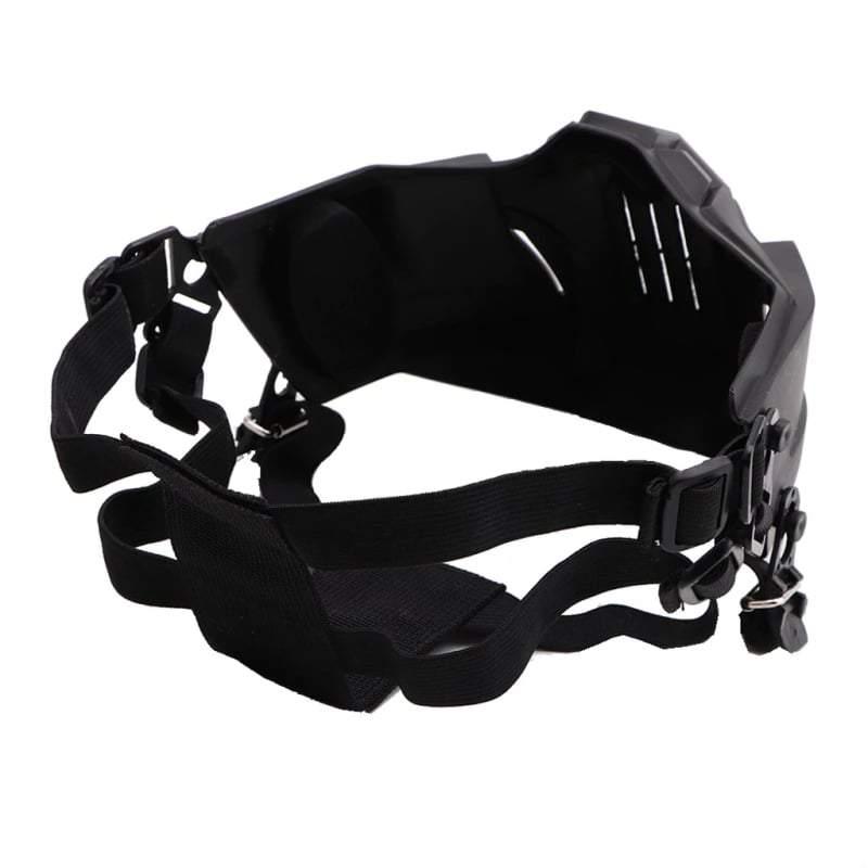 Outdoor Sport Black Half Face Mask