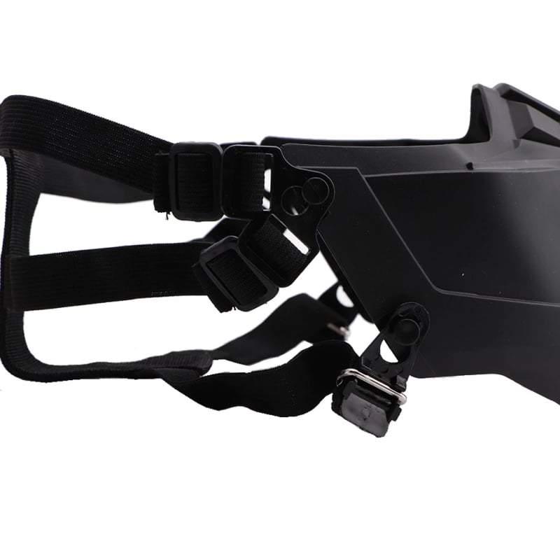 Outdoor Sport Black Half Face Mask