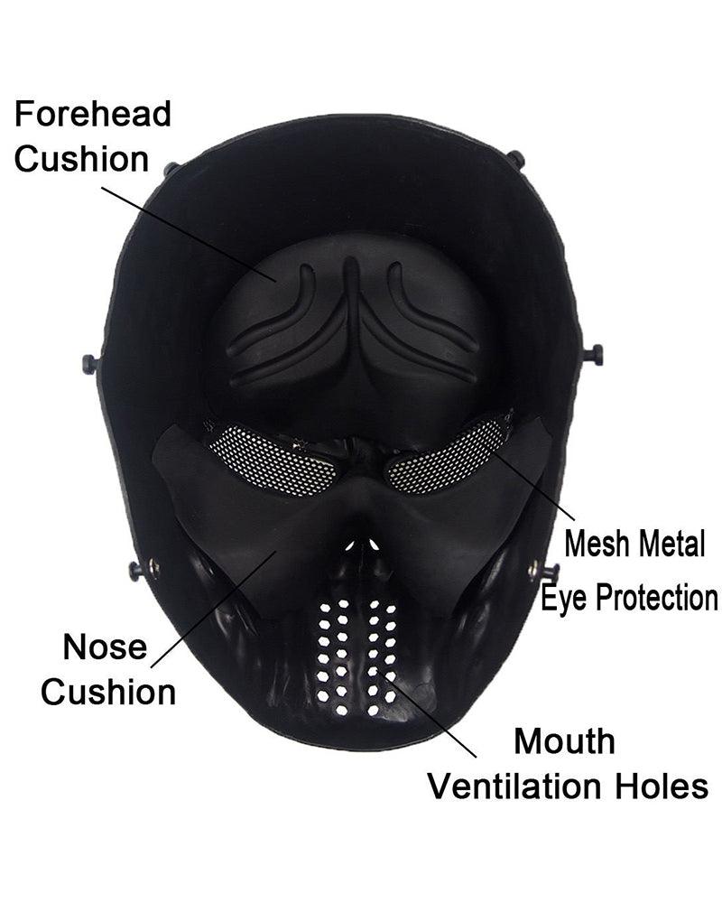 Graffiti Outdoor Tactical Skull Mask