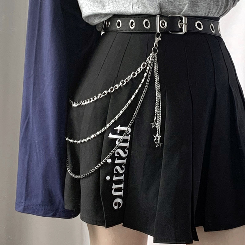 Goth Layered Waist Chain