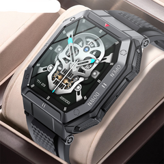 Futuristic Skull Smartwatch