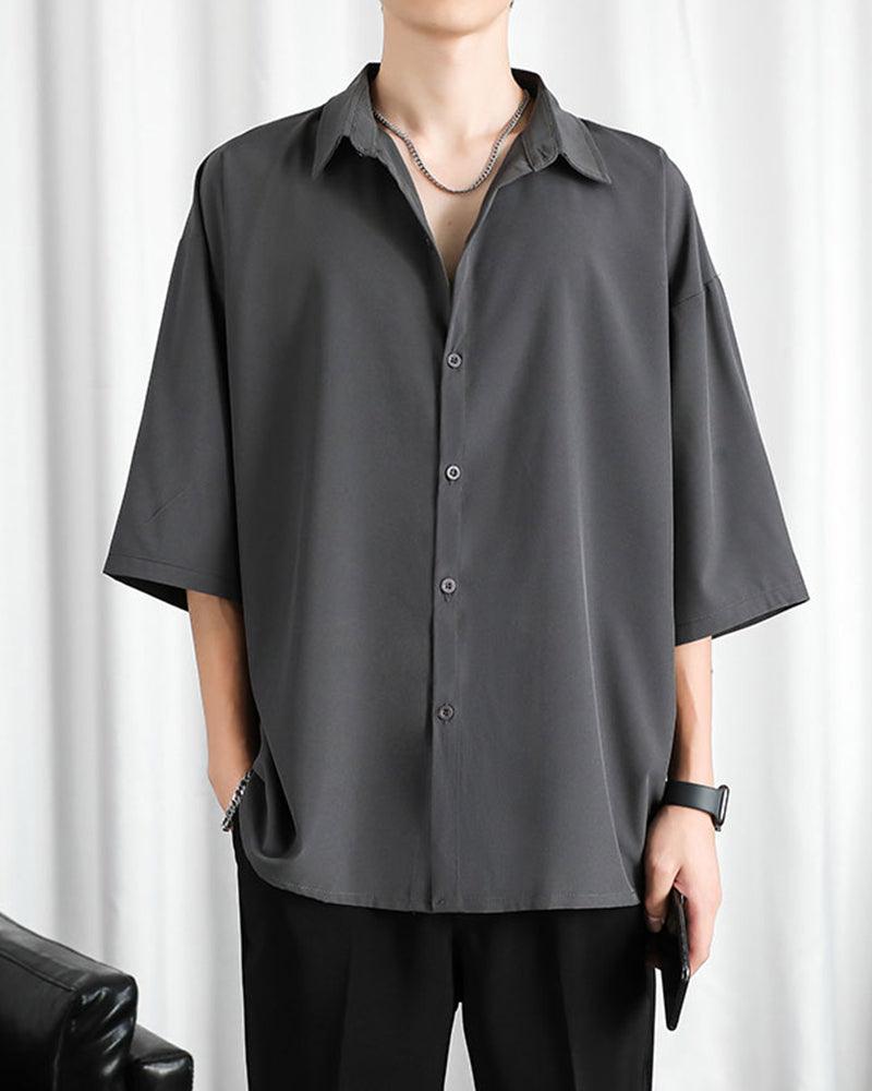 Summer Ice Silk Shirt