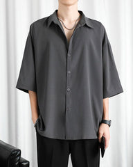 Summer Ice Silk Shirt