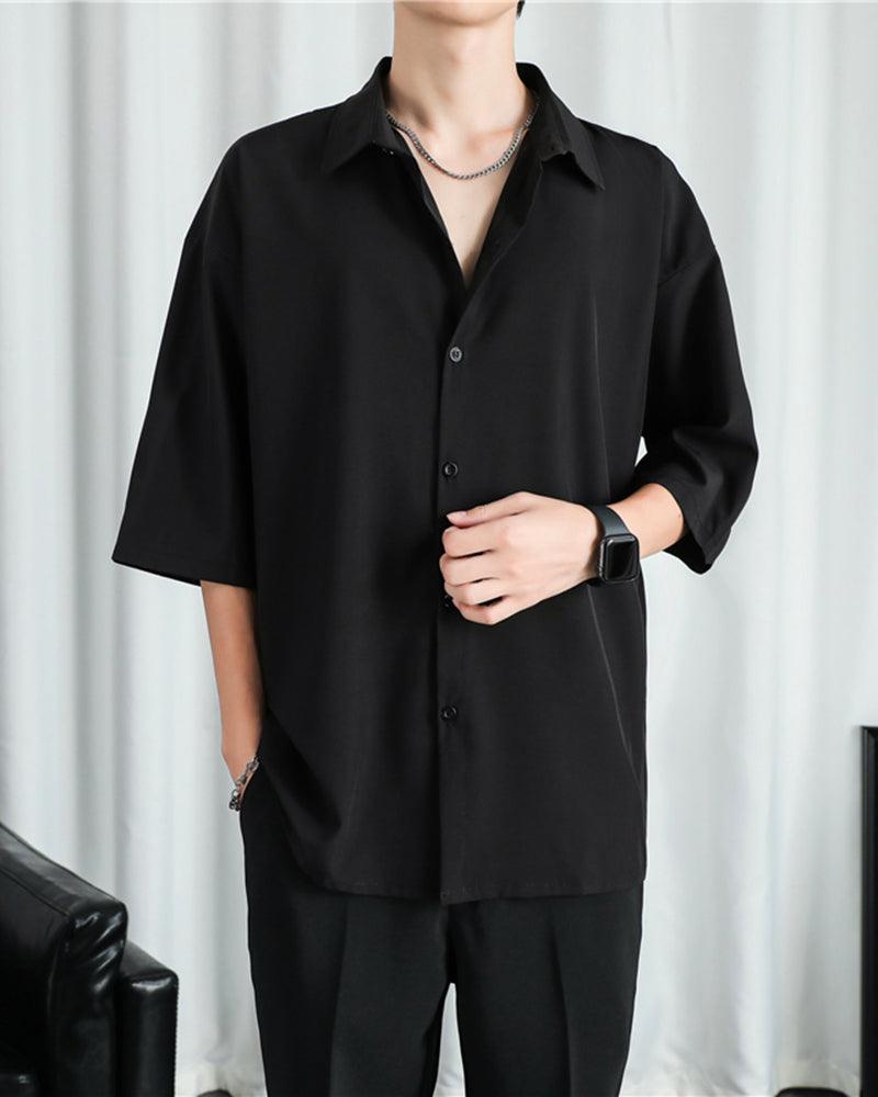 Summer Ice Silk Shirt
