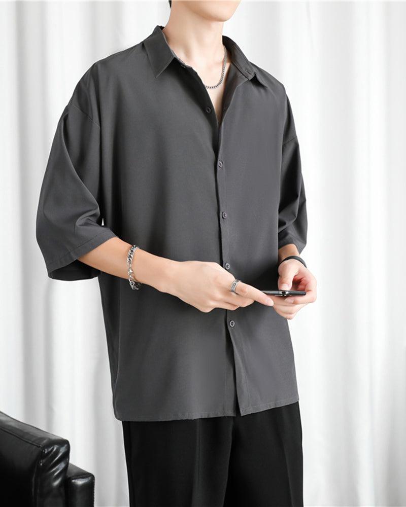 Summer Ice Silk Shirt