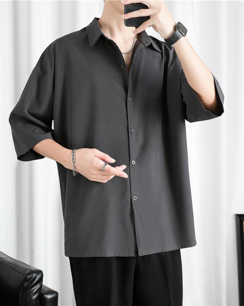 Summer Ice Silk Shirt