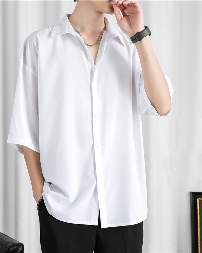 Summer Ice Silk Shirt