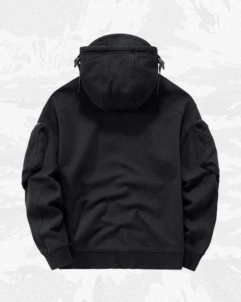 Embrace The Cold Wind Tactical Mask Hoodie